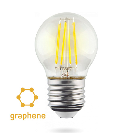 Филаментная лампа Voltega Globe E27 9W 2800K Graphene 7138 Филаментная лампа Voltega Globe E27 9W 2800K Graphene 7138