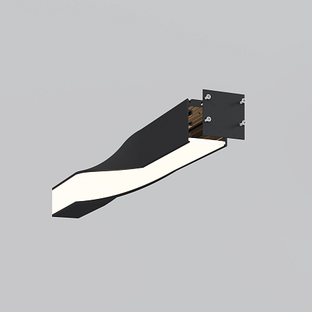 Радиусный профиль 35x35 Twist правый Maytoni ALM-3535R-B-TR-90°-0.4M